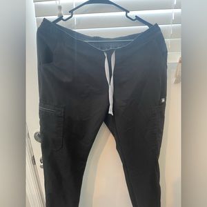 Figs scrub pants black M